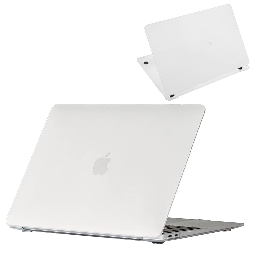 ZORBES Laptop Case Laptop Cover Compatible with MacBook Air M1 13.3 inch Matte Clear Hard Case Laptop Cover Case for 2020, 2019, 2018 MacBook Air M1, A2337, A2179, A1932 Touch ID ZORBES Laptop Case Laptop Cover Compatible with MacBook Air M1 13.3 inch Matte Clear Hard Case Laptop Cover Case for 2020, 2019, 2018 MacBook Air M1, A2337, A2179, A1932 Touch ID